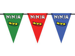 Ninjas flag banner - 300 cm - 12 pcs