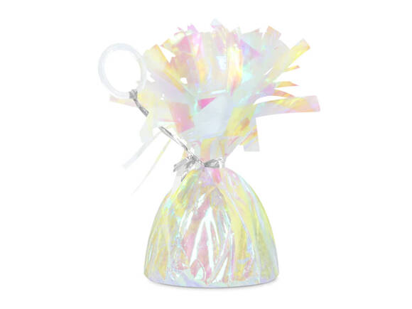 Foil balloon weight holografic - 145 g - 1 pc