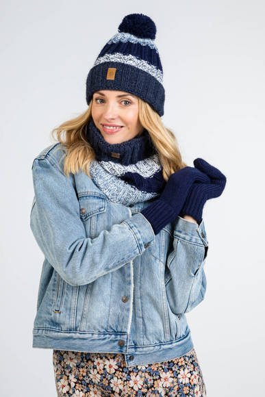 Warm women's set for winter