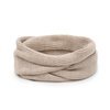 Beige men's set - hat and scarf