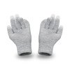 Men's gloves, light grey