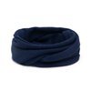 Navy-blue women's neck warmer for winter