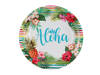 Paper plates Aloha - 22,5 cm - 10 pcs