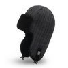 Warm winter men's set - fleece lined hat and neck warmer