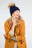 Winter women's hat, wool blend